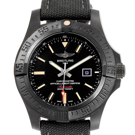 breitling avenger blackbird 48 special edition titanium|breitling v17310.